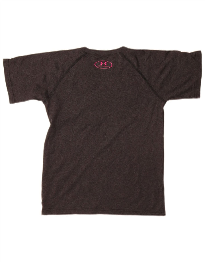 UNDER ARMOUR Camiseta holgada con gráfico para niñas 7-8 años Pequeña Gris