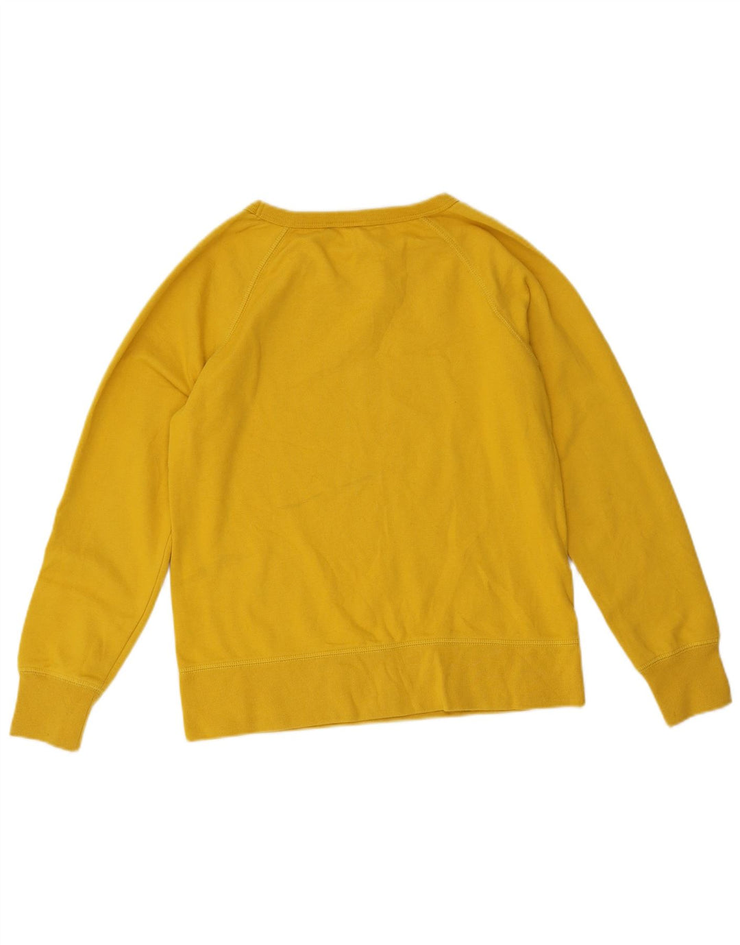 Gap - Sudadera para mujer, talla 10, algodón amarillo pequeño