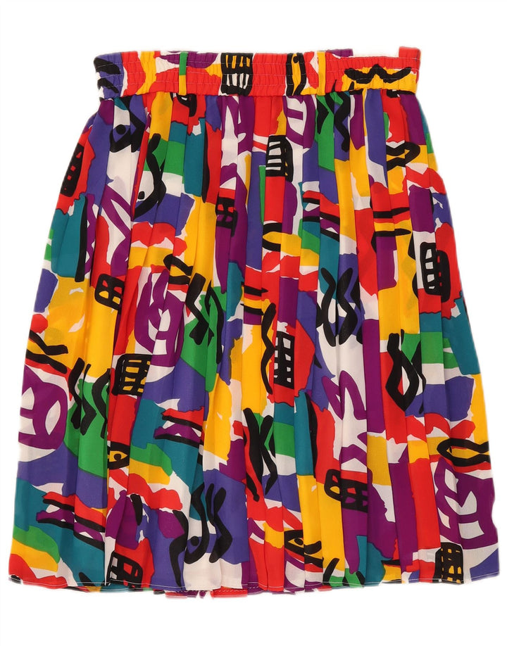 Falda plisada Divina para mujer EU 40 Medium W34 Multicolor Geométrico