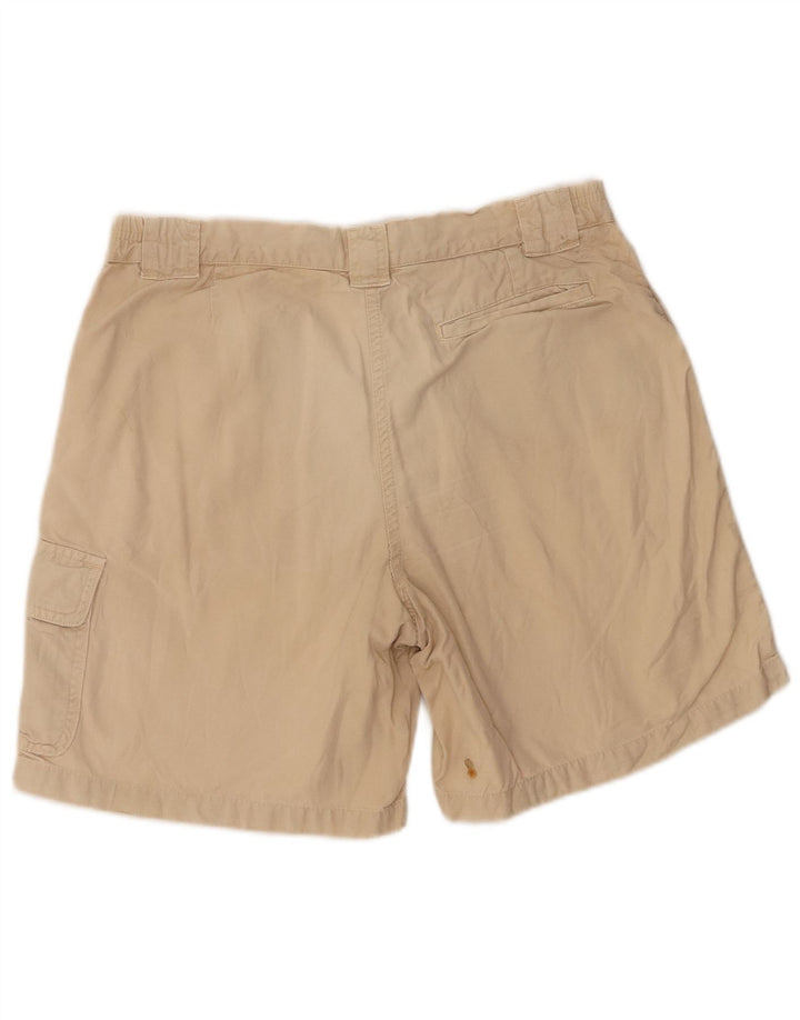 Murphy & Nye Pantalones cortos cargo para mujer W33 Algodón beige grande