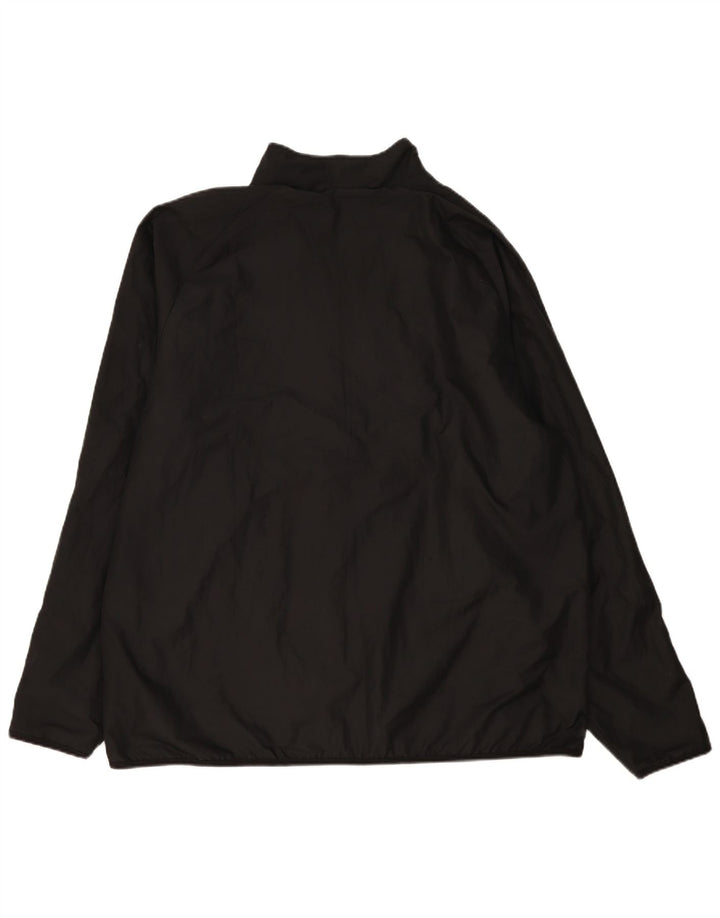Adidas Hombre Chándal Top Chaqueta XL Negro Poliéster