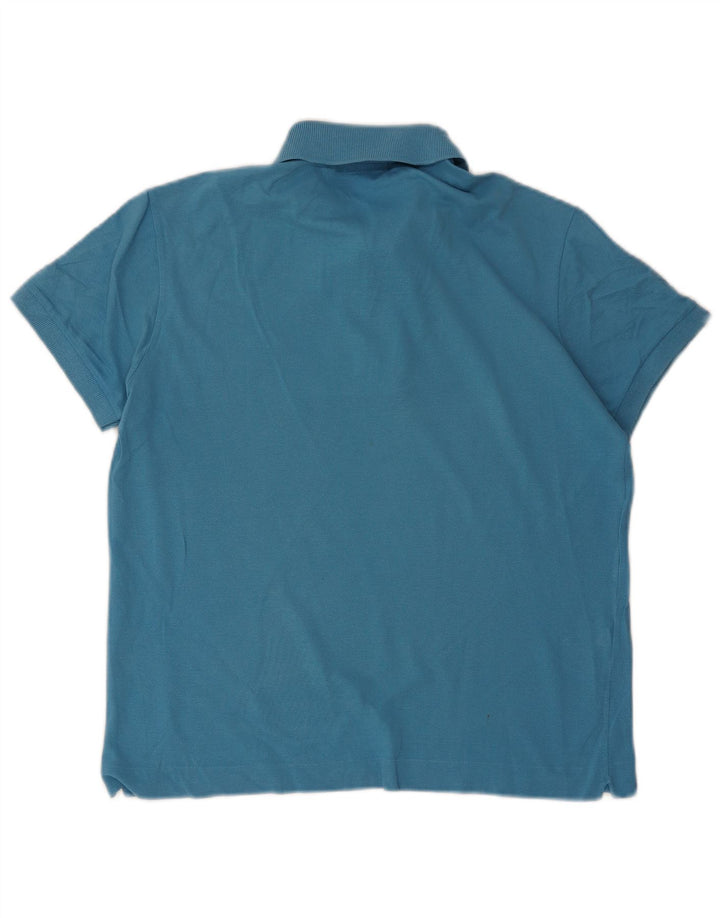 Polo Lacoste para hombre talla 4 azul mediano