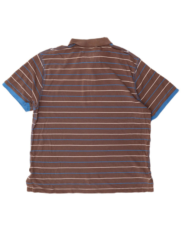 Polo de hombre Boden 2XL Algodón a rayas gris