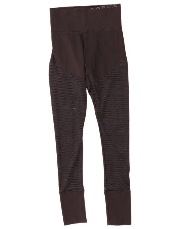 Adidas Leggings gráficos para mujer Reino Unido 8/10 Pequeño Negro
