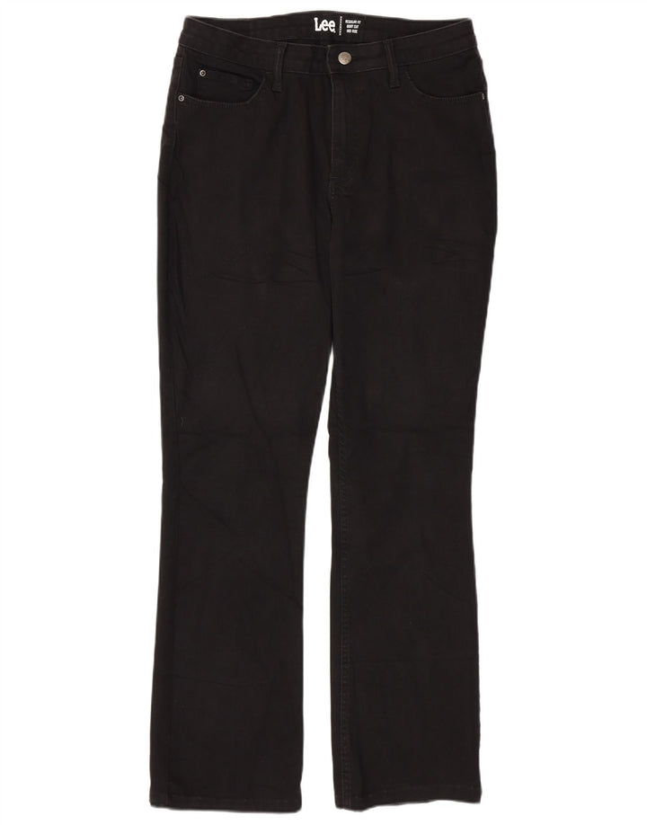 LEE Vaqueros Bootcut de Talle Medio y Ajuste Regular para Mujer W32 L30 Negro