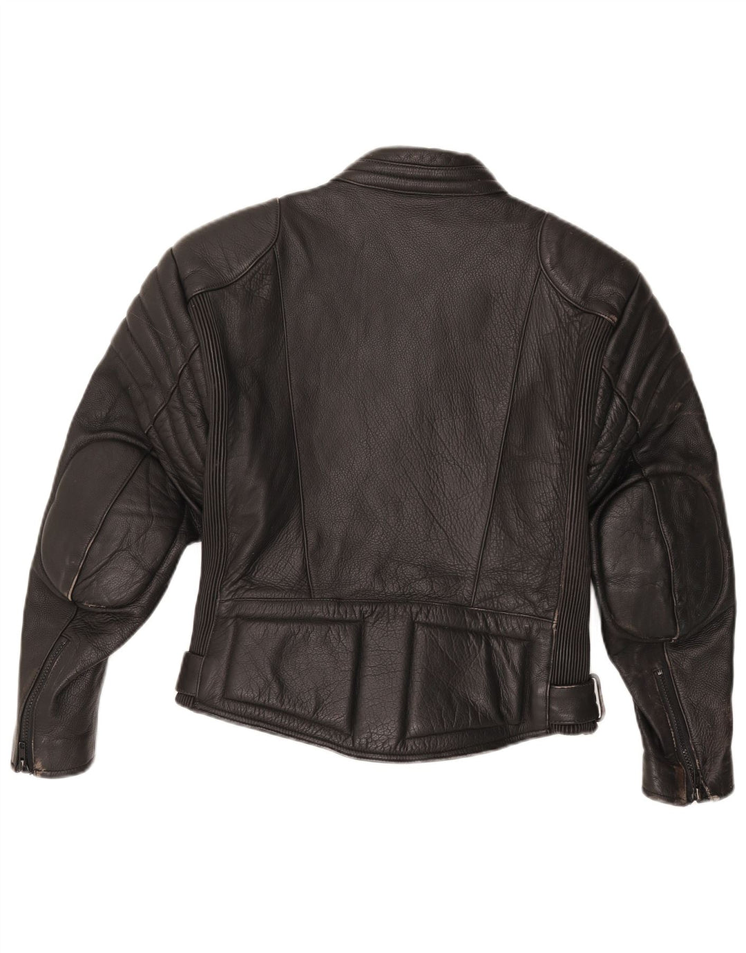 RABERG Chaqueta de cuero para mujer IT 38 XS Negro