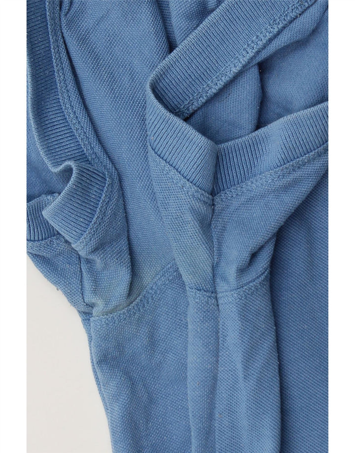 ALL SAINTS Polo Hombre Pequeño Algodón Azul