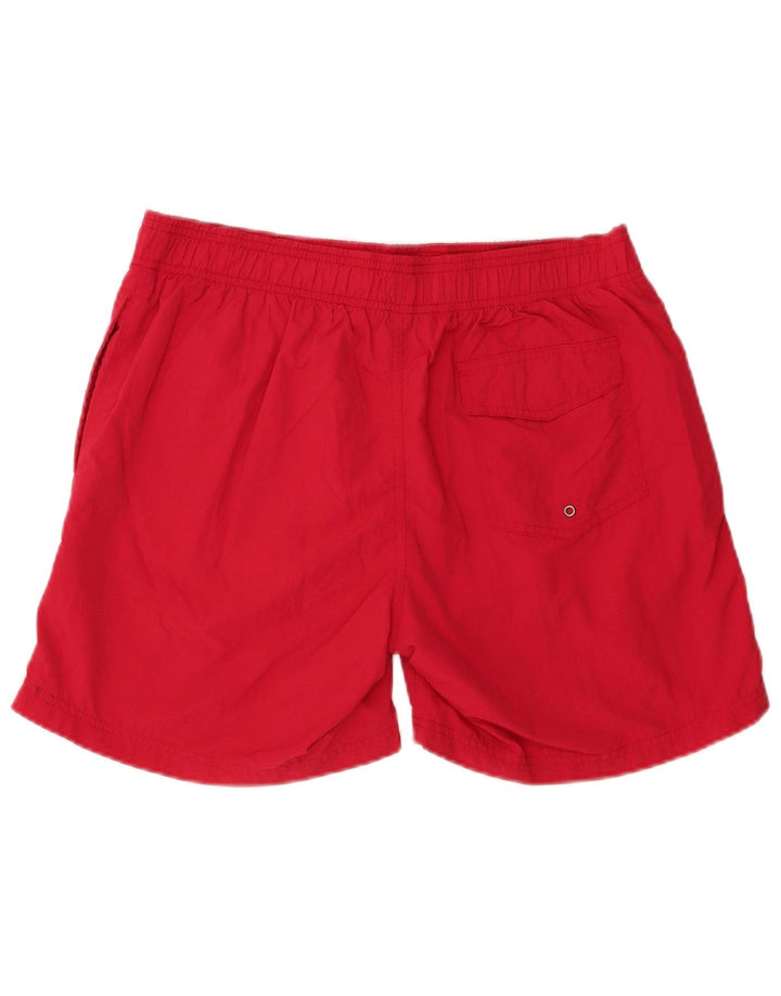 Champion Bañador con gráfico para hombre, talla grande, rojo