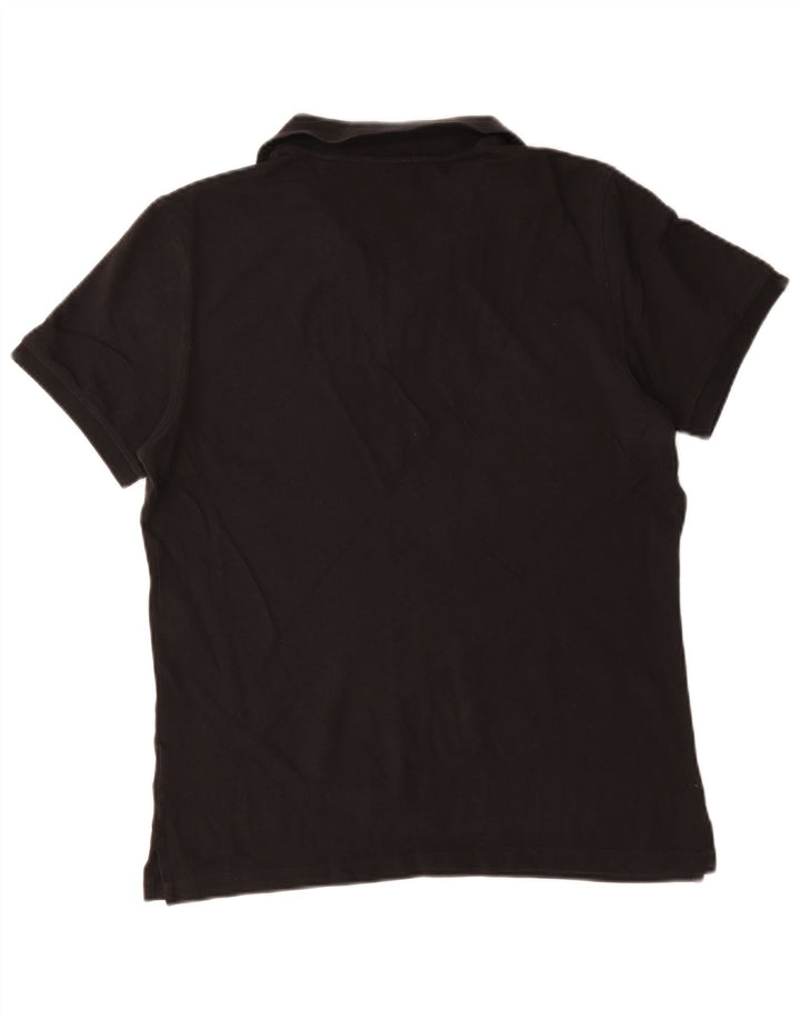 Gant Polo Regular De Algodón Negro Mediano Hombre