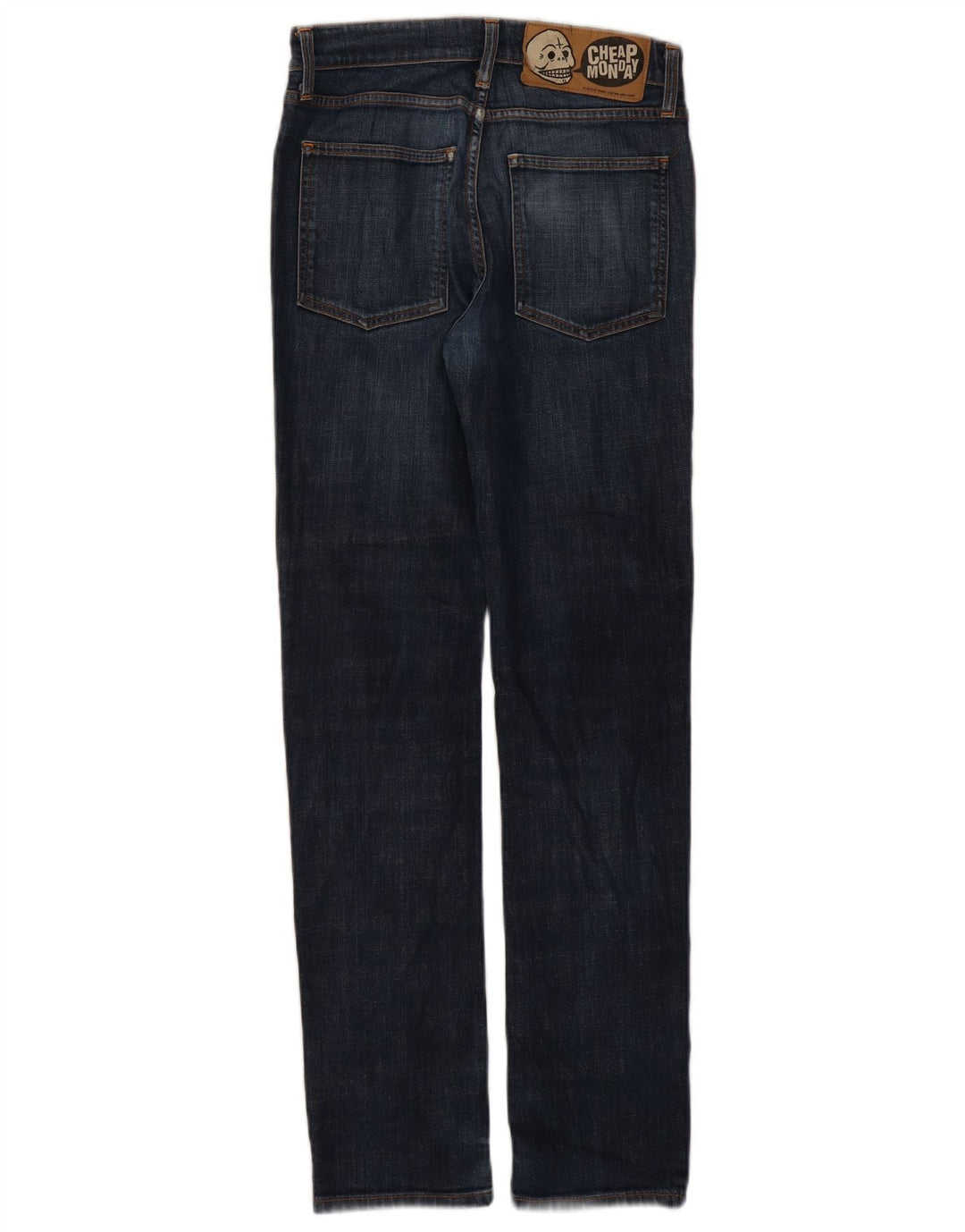 Vaqueros ajustados para mujer de Cheap Monday W33 L31 Algodón azul marino