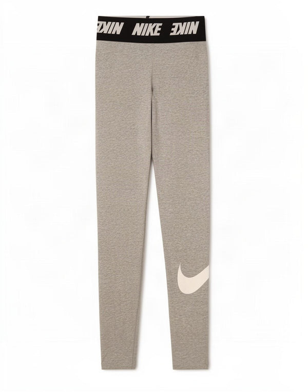 Nike Leggings gráficos para mujer UK 4 XS Gris Colorblock Algodón