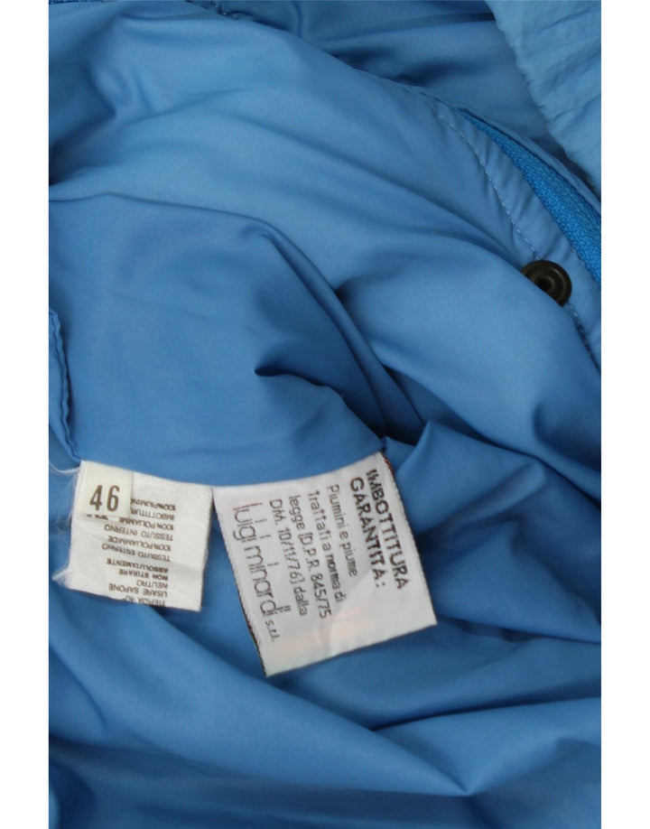 MC Ross Chaqueta acolchada con capucha para hombre IT 46 Small Blue Polyamide