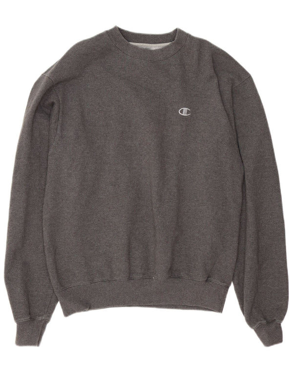 Champion Sudadera Jumper Gris Medio Algodón