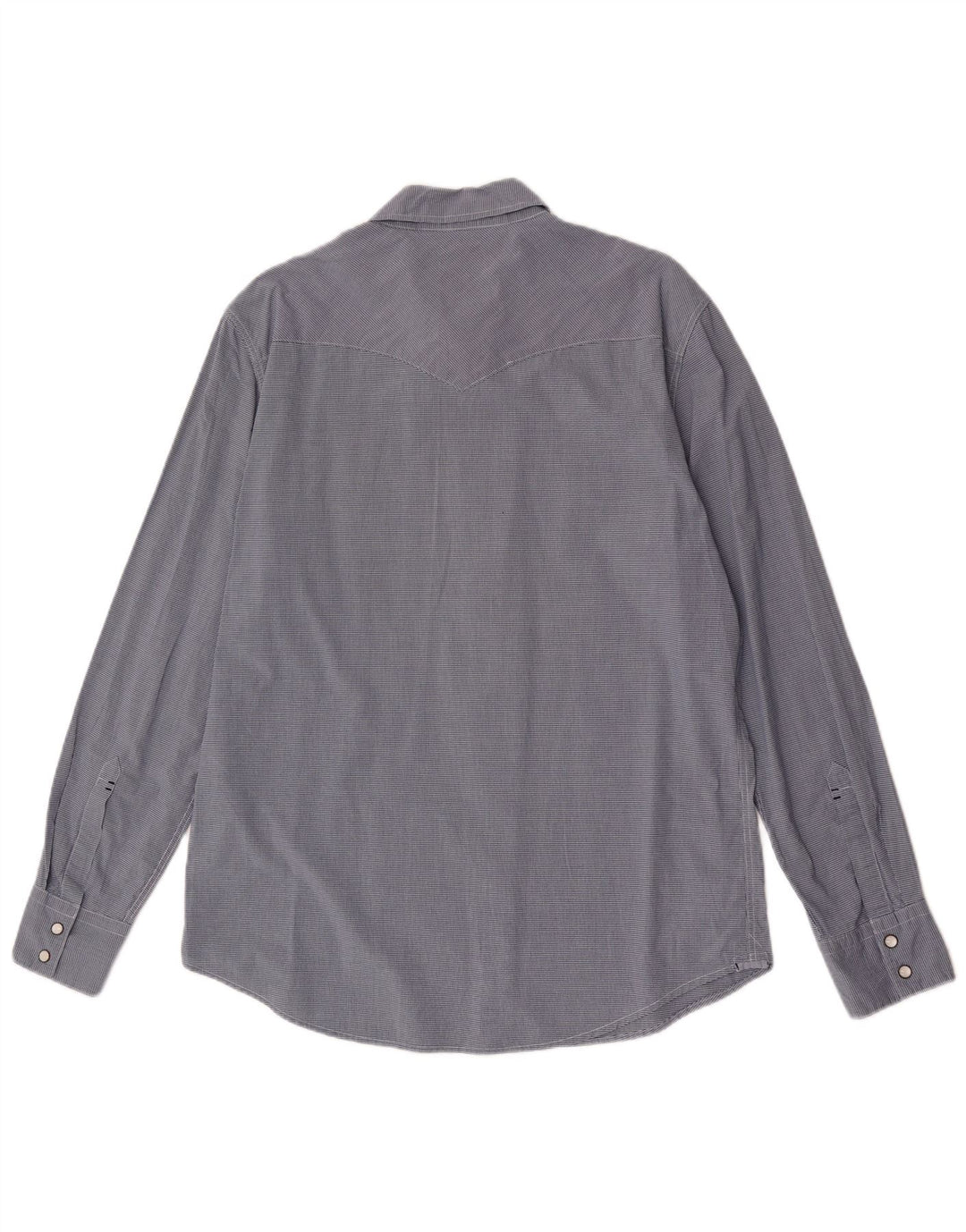 Camisa Levi's Slim Fit para hombre de algodón a cuadros azul marino grande
