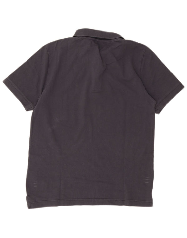 Polo Kappa Hombre Algodón Azul Marino Mediano