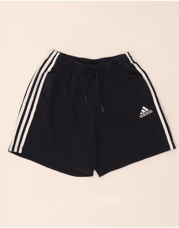 Adidas Hombre Pantalones Cortos Deportivos Medio Azul Marino Algodón