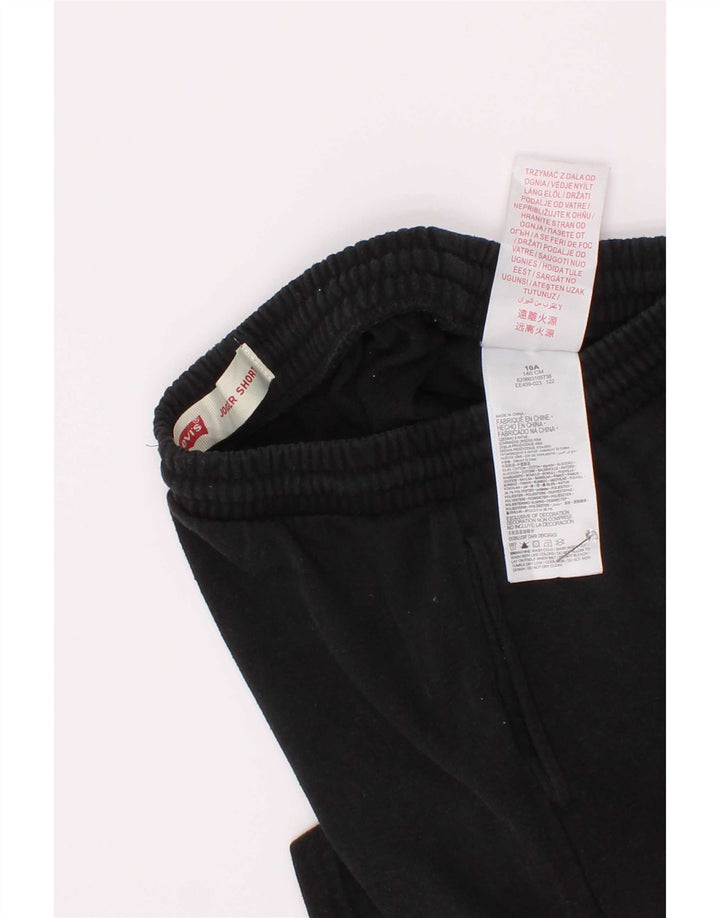 Levi's Shorts deportivos gráficos para niños 9-10 años Algodón negro