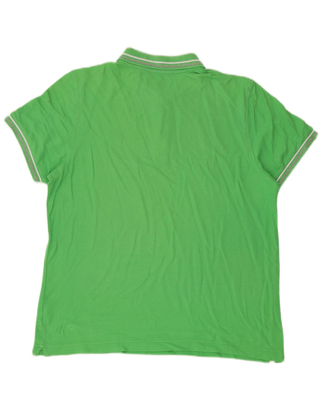 Polo Lotto Hombre Grande Verde Algodón