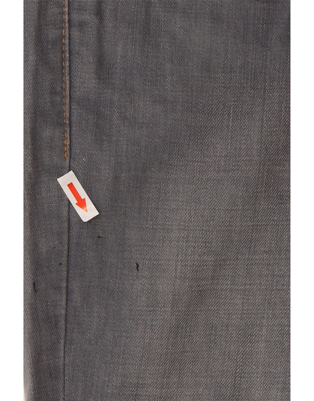 Levi's Hombre 511 Tapered Slim Jeans W32 L30 Algodón Gris