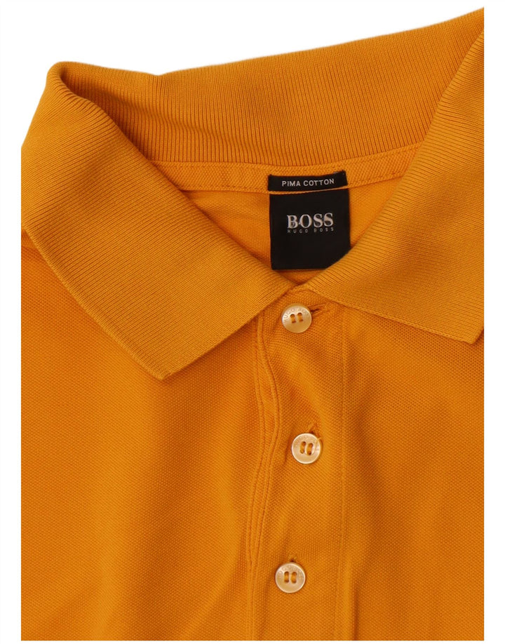 Polo Hugo Boss Hombre XL Amarillo