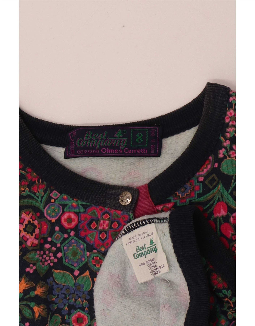 Best Company - Cárdigan para mujer, talla 8, talla mediana, multicolor