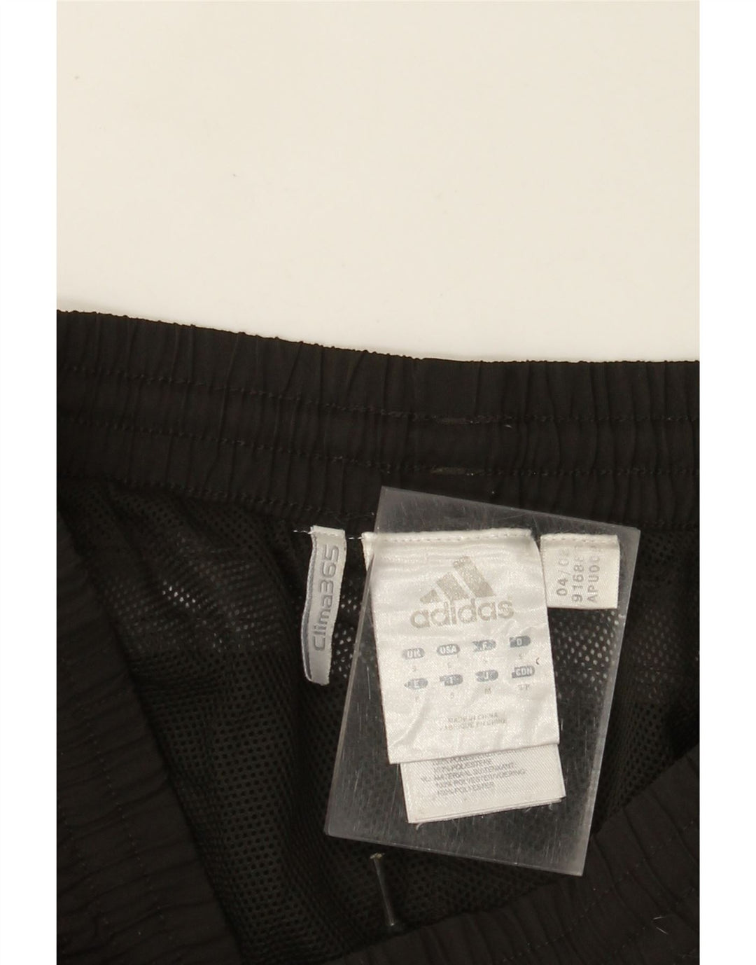 Adidas Mens Clima 365 Sport Shorts Pequeño Negro Colorblock Poliéster