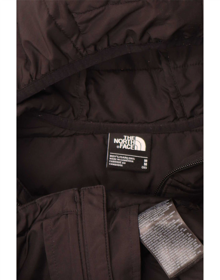 The North Face Chaqueta acolchada con capucha para niño 9-10 años Mediana Negro Poliéster