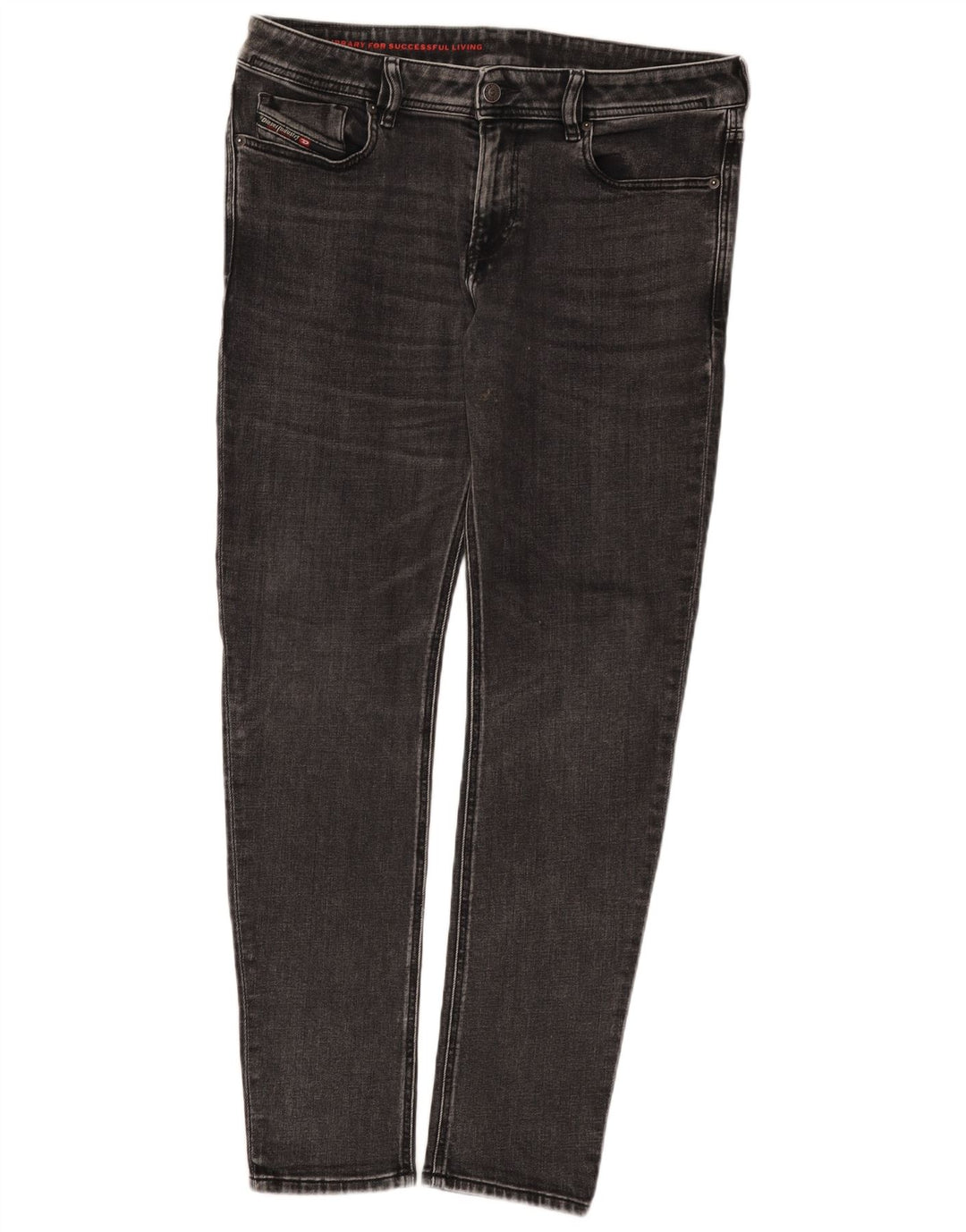 Diesel Vaqueros pitillo para hombre W34 L30 Gris