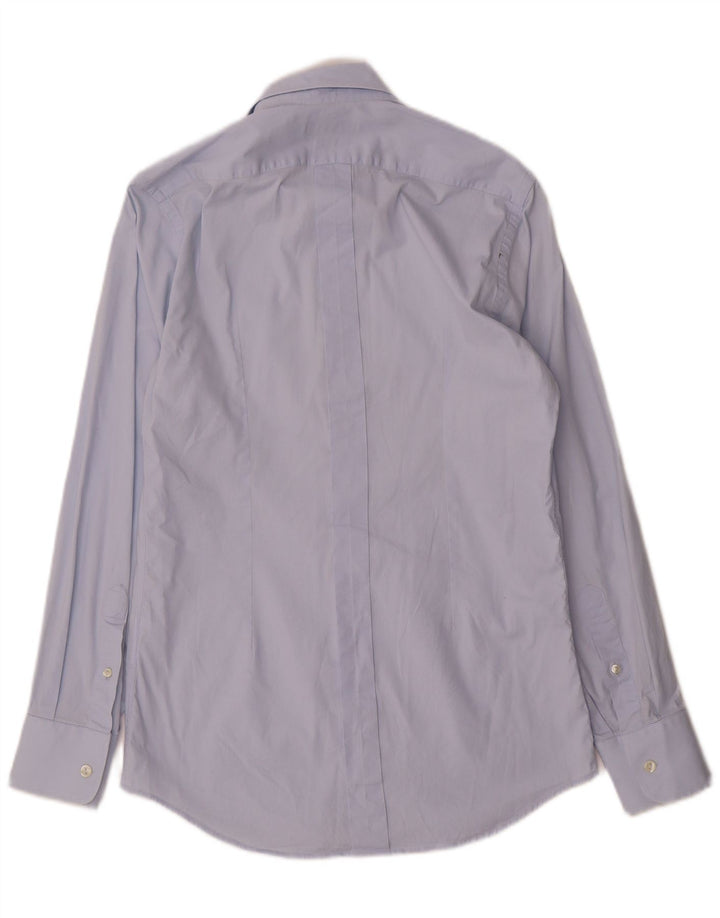 Dolce & Gabbana Camisa para hombre talla 15 1/2 39 Azul mediano