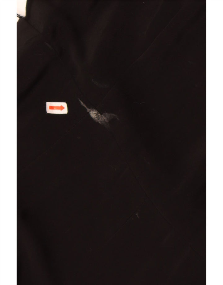 Monsoon Vestido acampanado para mujer, talla 42, viscosa color negro mediano
