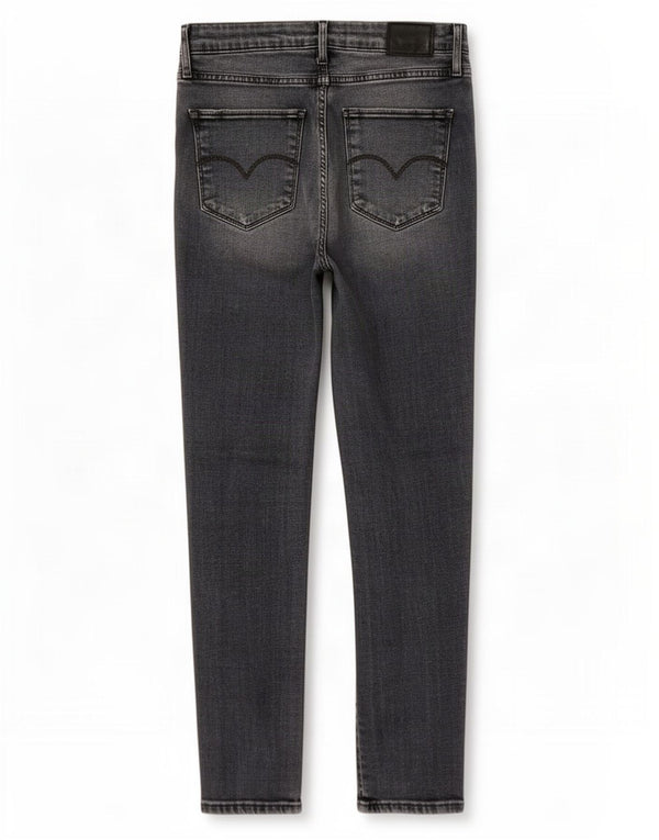 Levi's Vaqueros pitillo de talle alto 721 para mujer W30 L30 Lyocell gris