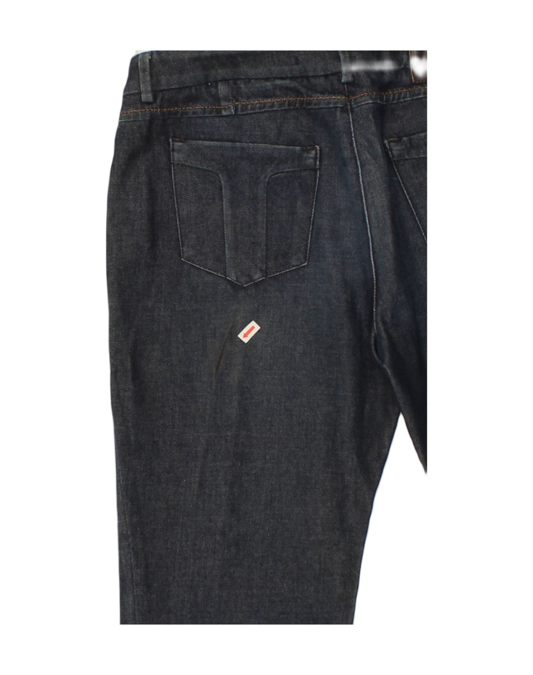 TRUSSARDI Womens Straight Jeans W30 L28 Grey Cotton | Vintage Trussardi | Thrift | Second-Hand Trussardi | Used Clothing | Messina Hembry 