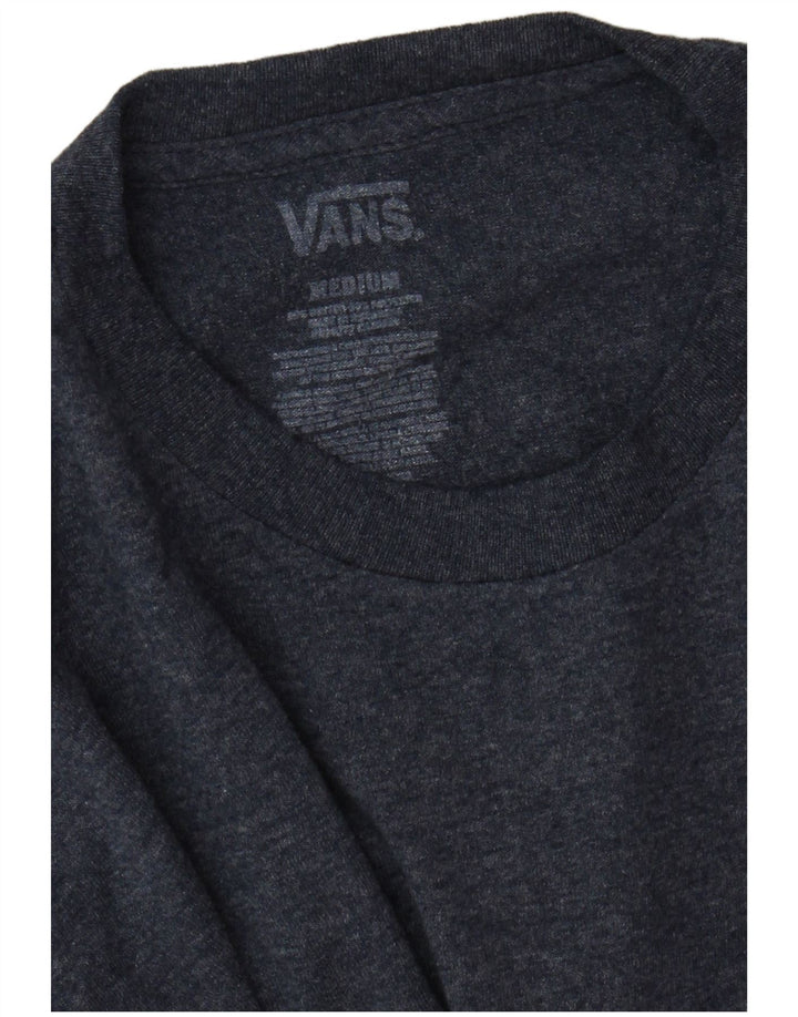 Vans Camiseta gráfica para hombre Top medio azul moteado