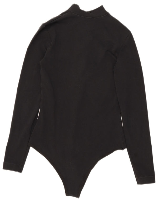 Nike Body de manga larga para mujer UK 6 XS Algodón negro
