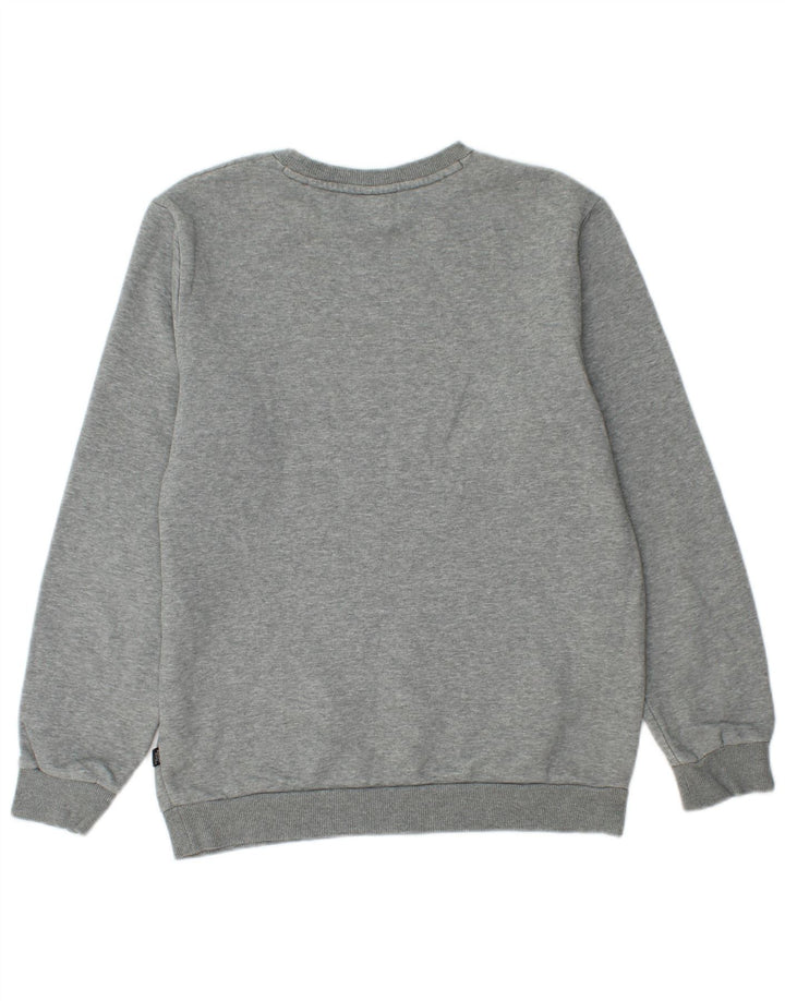 Puma Hombre Sudadera Jumper Small Gris Moteado Algodón