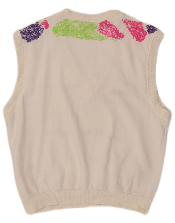 Fila Mujer Chaleco Tank Top IT 46 Grande Blanco