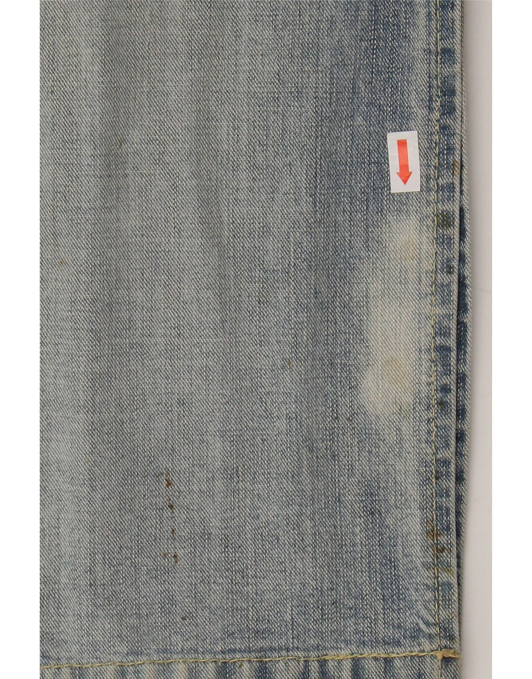 LEE Womens Denim Skirt XL W34 Blue Cotton Vintage Lee and Second-Hand Lee from Messina Hembry 