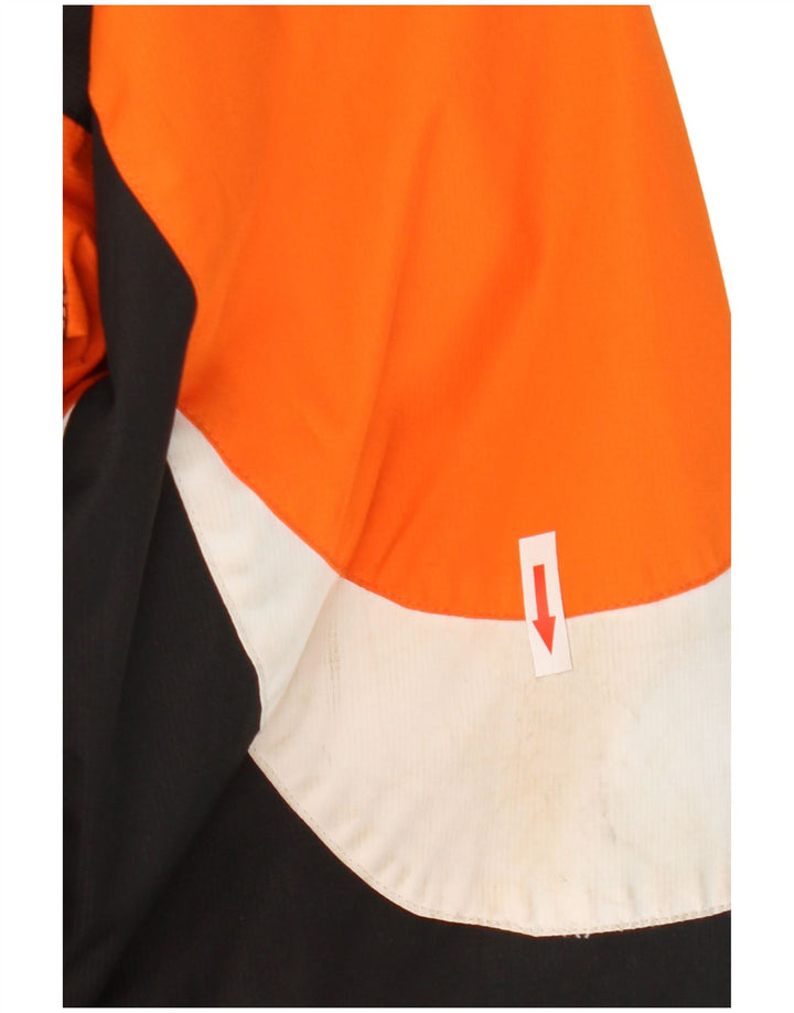 MC Kee's Chaqueta cortavientos con capucha para niños 11-12 años Color naranja