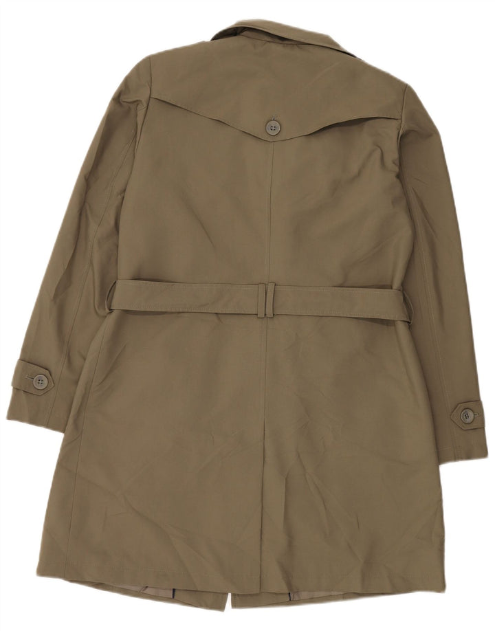 Marks & Spencer Gabardina para mujer UK 44 Grande Poliéster caqui