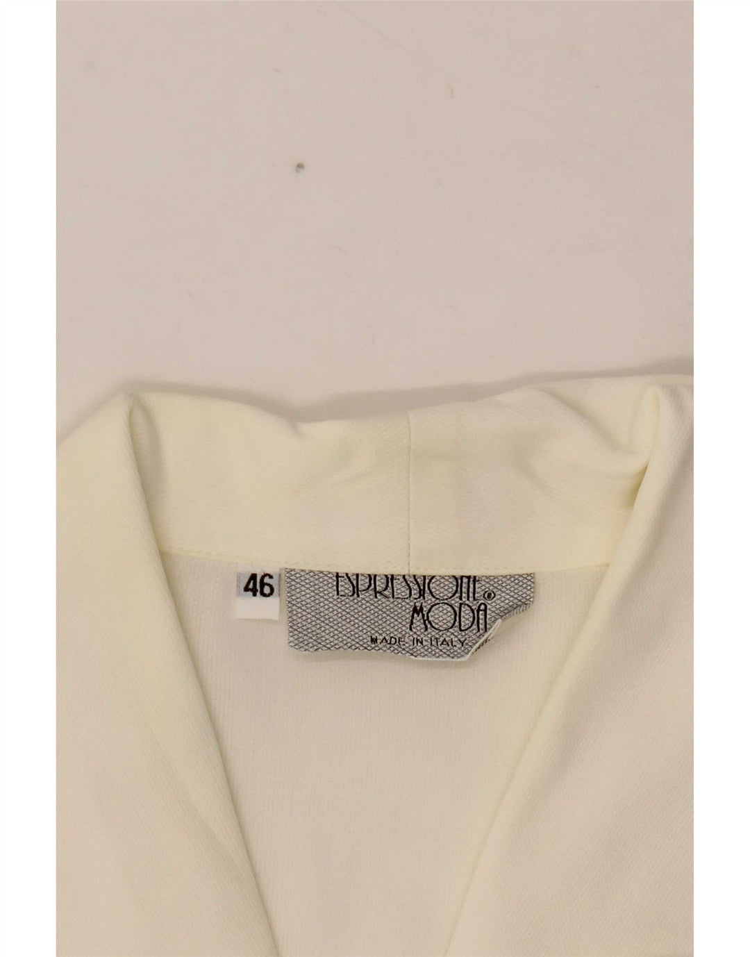 Vintage mujer camisa Reino Unido 16 grande blanco