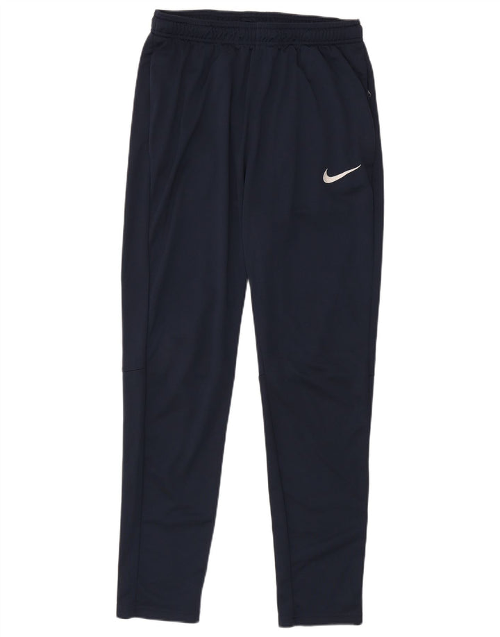 Nike - Pantalones de chándal Dri Fit para hombre, talla grande, poliéster, color azul marino