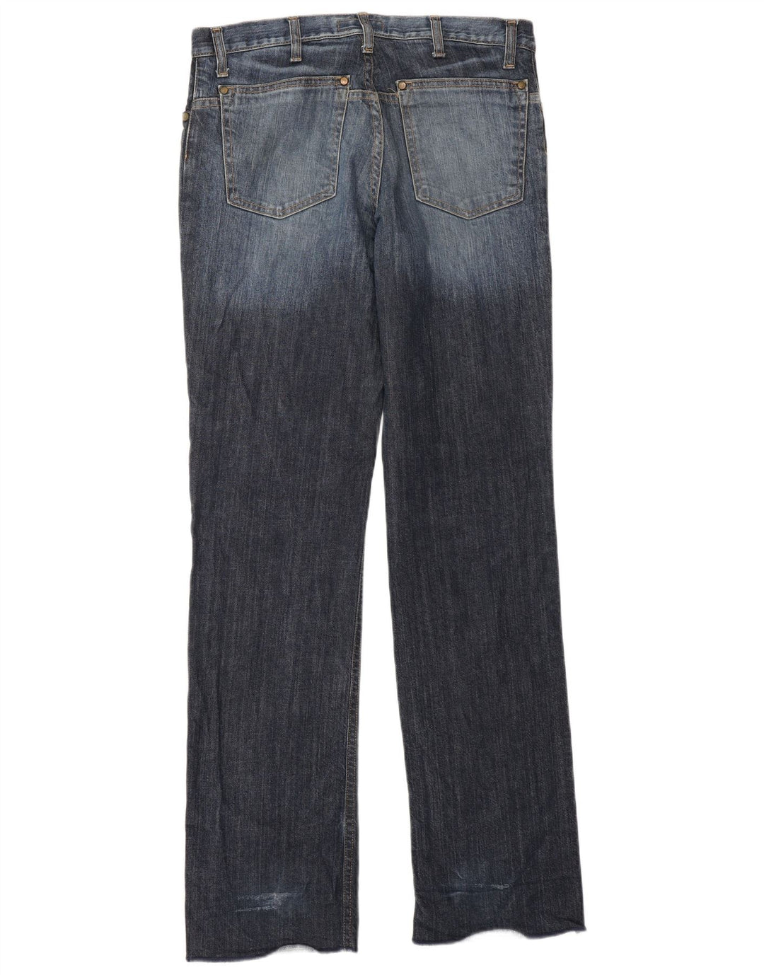 Zara Jeans Rectos Mujer EU 40 Medium W30 L33 Azul