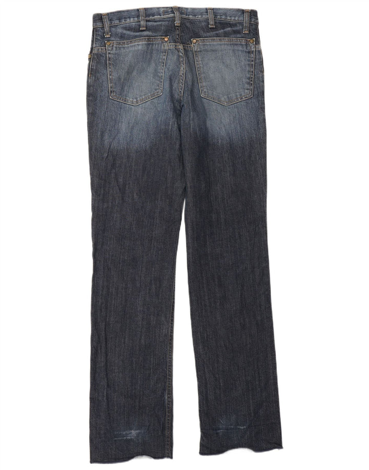 Zara Jeans Rectos Mujer EU 40 Medium W30 L33 Azul