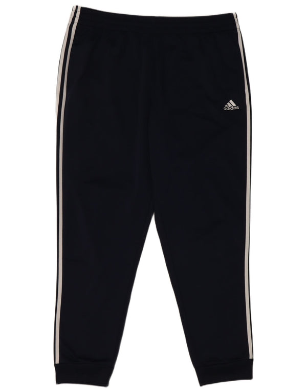 Adidas Pantalones de chándal para hombre Joggers 2XL Azul marino Poliéster