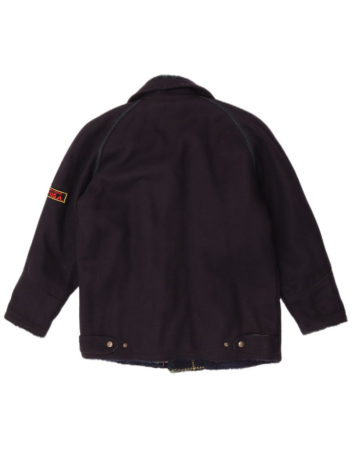 POP 84 Chaqueta utilitaria extragrande de manga 3/4 para mujer EU 36 Small Azul marino