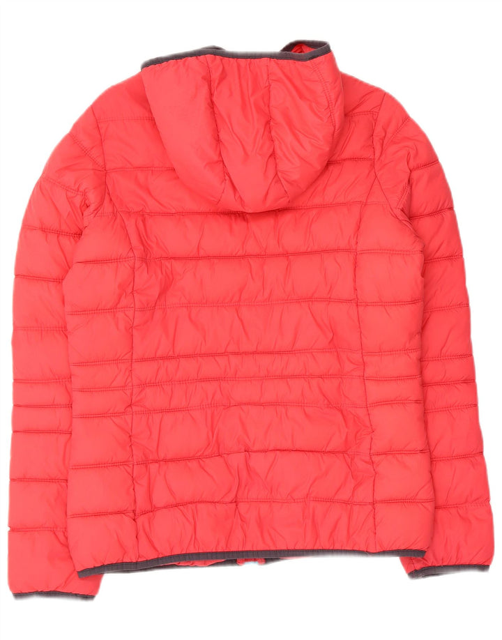 Brugi Chaqueta acolchada con capucha para mujer UK 44 Mediana Poliamida roja