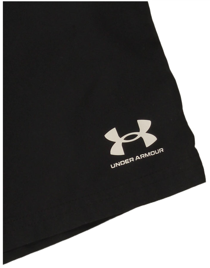 Under Armour Pantalones cortos deportivos con gráficos para niños 7-8 años Negro