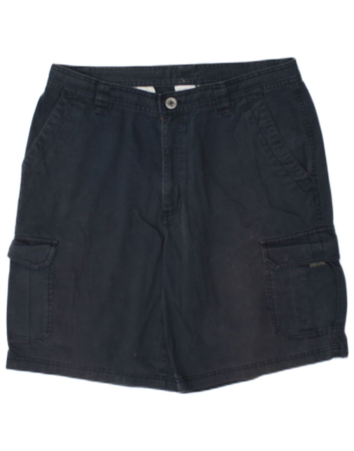 Columbia Shorts cargo para hombre W34 Large Algodón azul marino
