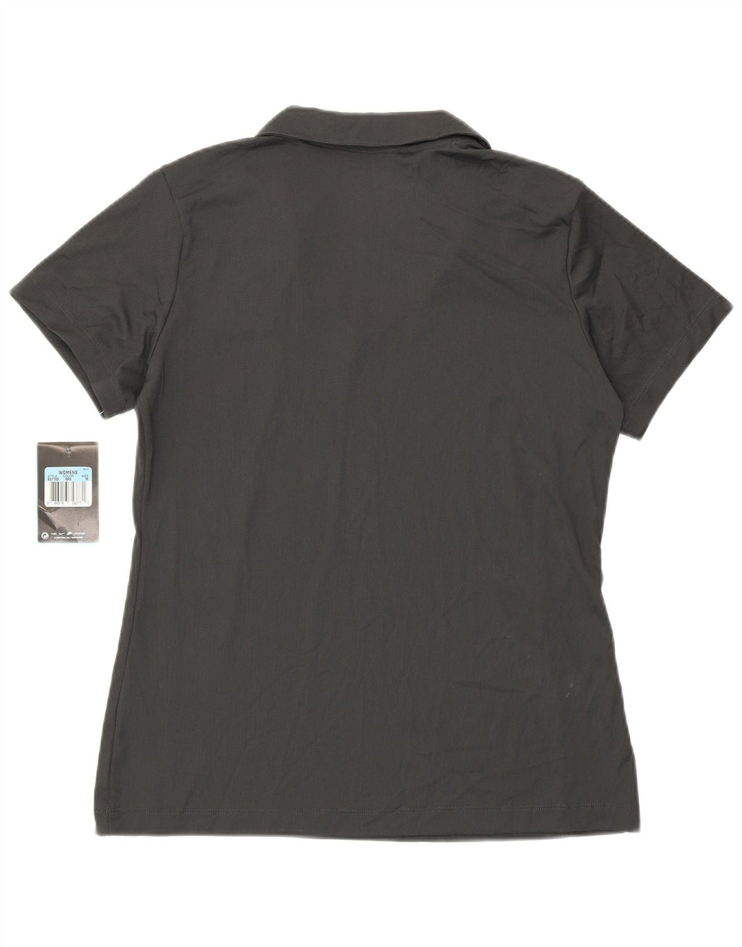 Nike Polo Dri Fit para mujer UK 44 Poliéster gris medio