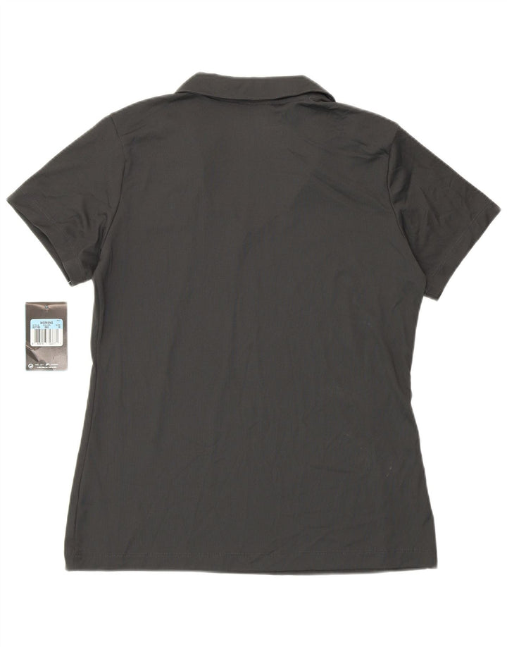 Nike Polo Dri Fit para mujer UK 44 Poliéster gris medio